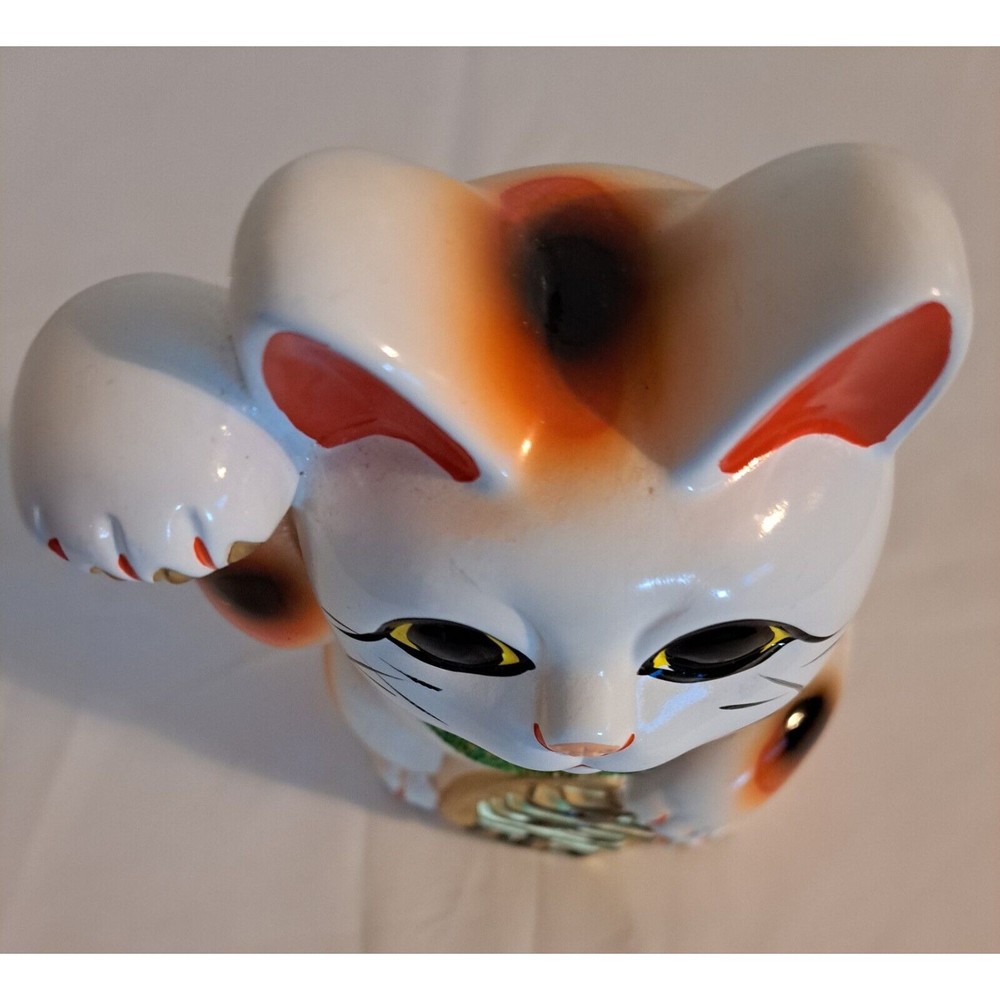 Shiaro Right Handed Cat Bank 6"Tall 4"wide - Picture 3 of 4